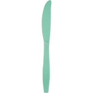 Premium Plastic Knives, Fresh Mint, 24 Ct