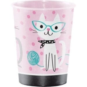 Cat Party Plastic Keepsake Cup, 1 Pk