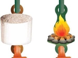 Camping Party Blowers, 8 Pk