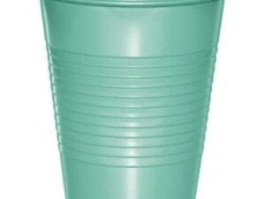 Creative Converting 318883 Plastic Cups, 16 Oz, Fresh Mint (20 Count)