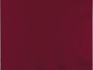 50ct Burgundy  Napkins