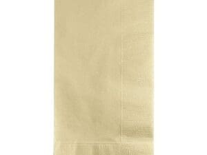 Dinner Napkins, 2-Ply, 1/8 Fold, Ivory, 50 Ct