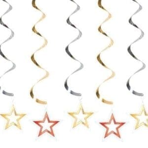 Hollywood Lights Dizzy Danglers, 5pk