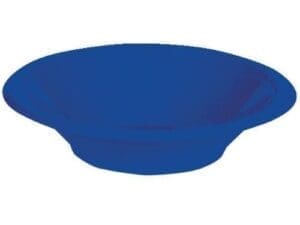 Plastic Bowl, 12 Oz, Cobalt, 20 Ct
