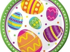 Egg Fun Dessert Plates, 8pk