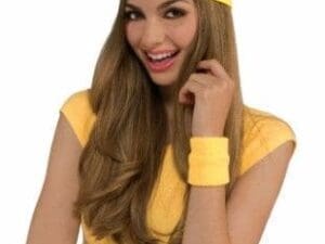 Fur Headband-yellow