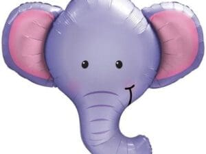 39 in. Ellie the Elephant Helium Shape Party Balloon