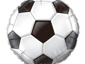 XL 36" Soccer Ball Super Shape Mylar Foil Balloon Party Decoration