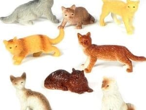 Mini Cat Figurines Assorted (24)
