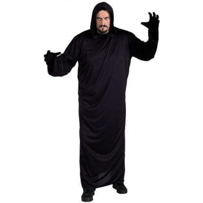 Black Robe Plus Size Adult Costume - Plus Size - Image 2