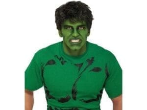 Marvel Universe Adult Hulk Wig, Multi, One Size