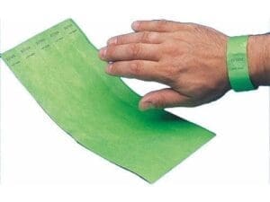 Bracelets En Tyvek, 3/4 X 10 Po, Orange Néon, Pqt/100, Paquet De 100 | Beistle