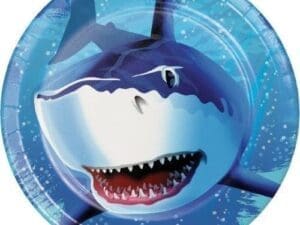 Shark Splash Dinner Plate, 9", 8 Ct