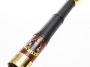 Pirate Telescope Toy Prop 13" Extended Costume Accessory Skull Black
