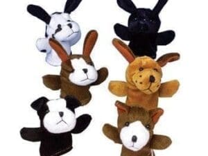 Dog Finger Puppets-12 Pieces