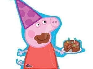 30 X 33 in. Peppa Pig Super Shape Balloon