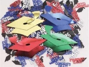 Mortarboard Graduation Confetti