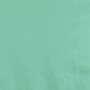 Beverage Napkins, 2-Ply, Fresh Mint, 50 Ct