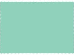 Touch of Color Fresh Mint Green Placemats, 50 Pk (318898)