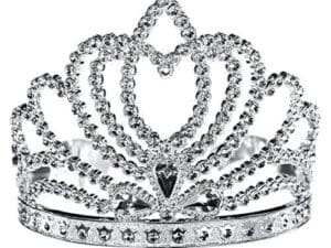 Adult Women's Princess Tiara Halloween Costume Silver