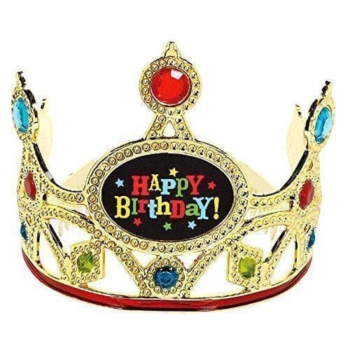 Bright Gem Happy Birthday Tiara Party Supplies - Image 2