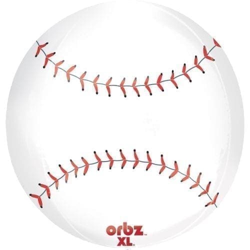 15 in. Baseball Orbz Balloon