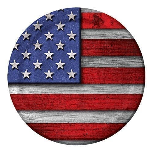 8 Count Paper Dessert Plates, Flag Celebration