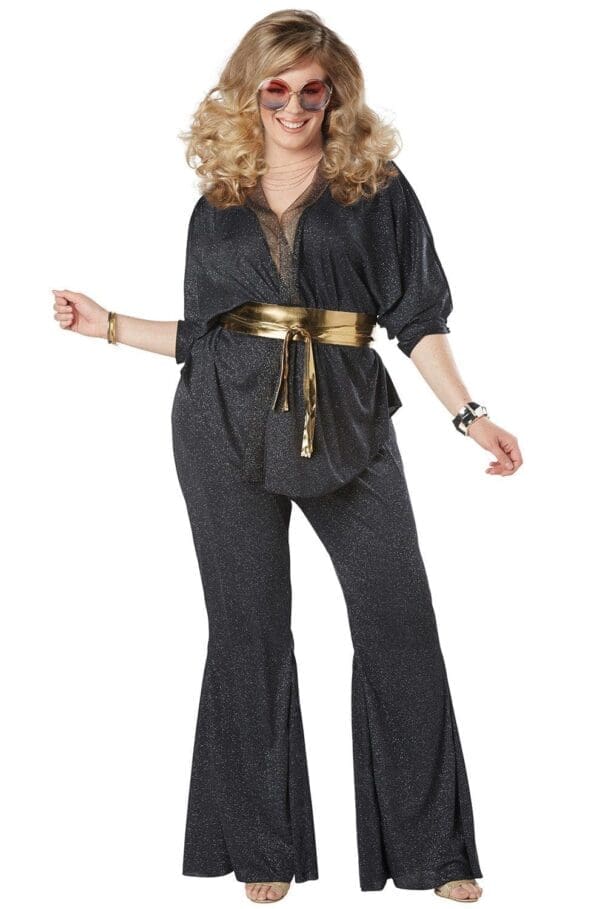 Disco Dazzler Plus Size Costume for Women 1X 2X 3X