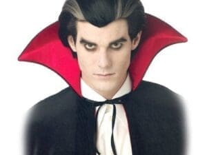 Men's Modern Vampire Wig,Black,One Size