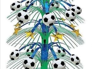 Soccer Cascade Centerpiece