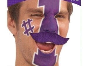 Purple Moustache