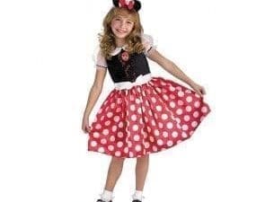 Disney Mickey Mouse Minnie Mouse Classic Girls Costume, Small/4-6x