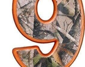 Next Camo Birthday Number Candle