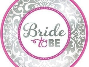 Bride To Be Paper Dessert Plates
