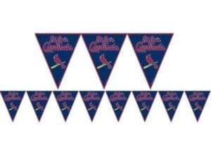 "St. Louis Cardinals Major League Baseball Collection" Pennant Banner, Party Decoration