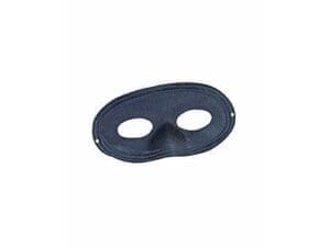 Black Satin Domino Mask