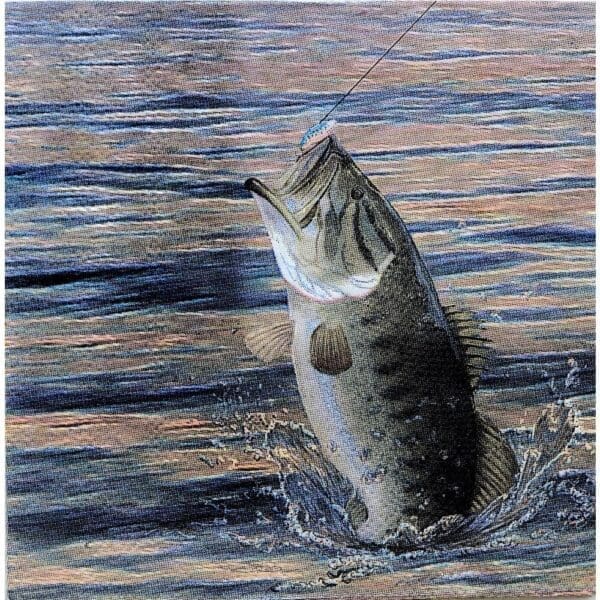 Gone Fishing Beverage Napkins 16ct Size Napkin - Image 2