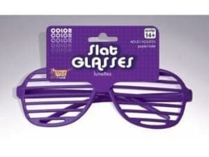 Slat Glasses-purple