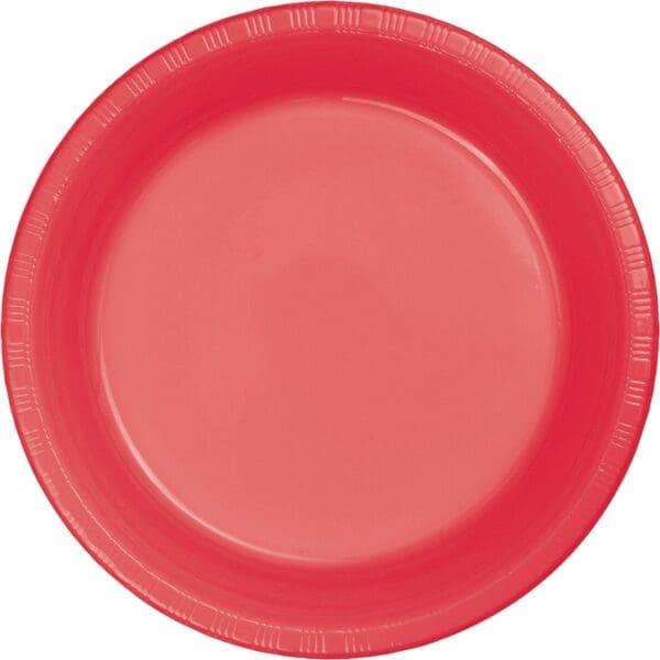 Plastic Banquet Plate, 10", Cobalt, 20 Ct