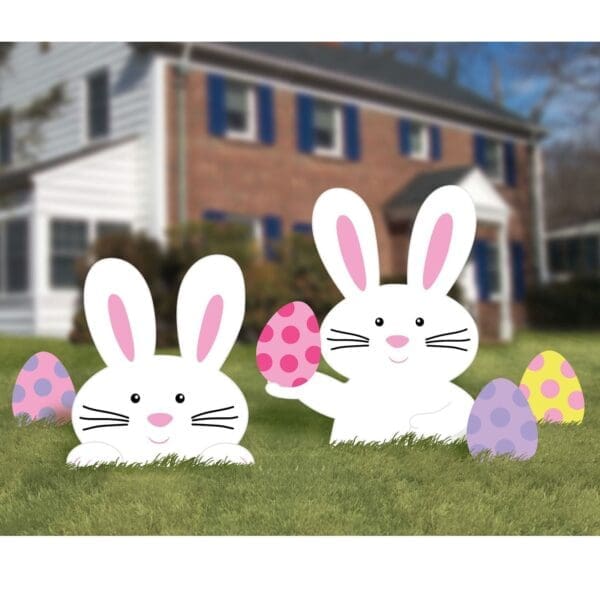 Easter Bunny Lawn Decoration Kit