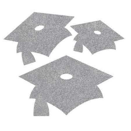 12ct  Mortarboard Graduation Cutouts