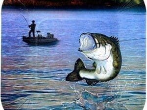 Gone Fishing Dessert Plates 8ct Size Plate