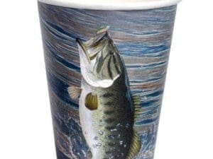 Gone Fishing Cups 8ct Size 9oz Cup