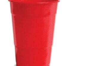 Classic Red Plastic Cups, 20 Pk