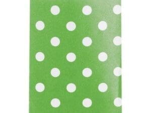 Small Lime Dot Treat Bag, 20pk