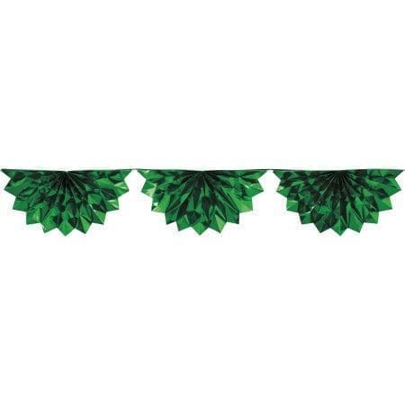 Party Garland Buntings Green