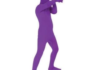 Kids Purple Morphsuit Med