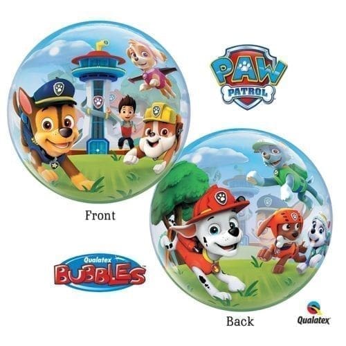 22" *Pkg* Paw Patrol Bubble Balloon