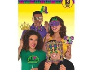 Mardi Gras Photo Prop Kit