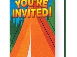 Camping Invitations, 8 Pk